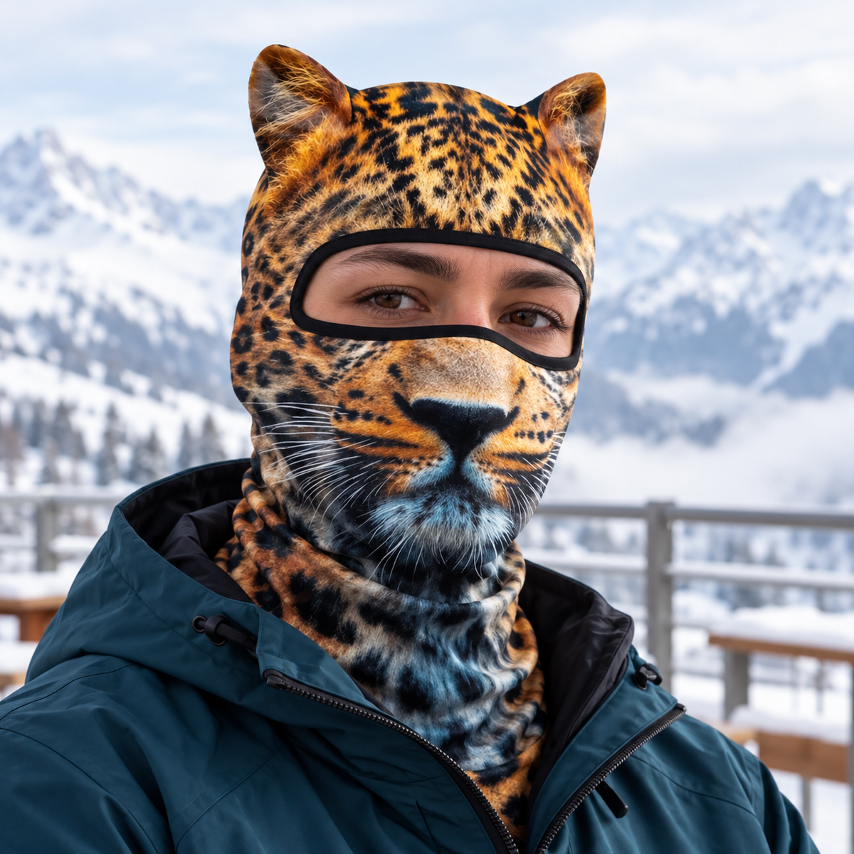 Leopardo, fotografía de campaña ilustrativa