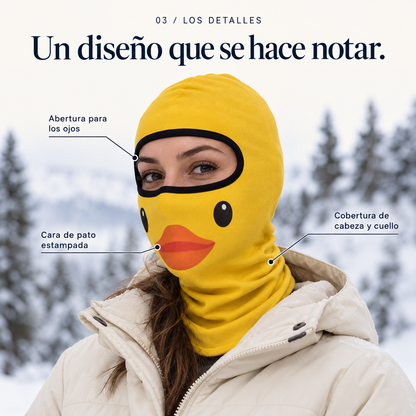 Detalles del diseño Pato amarillo