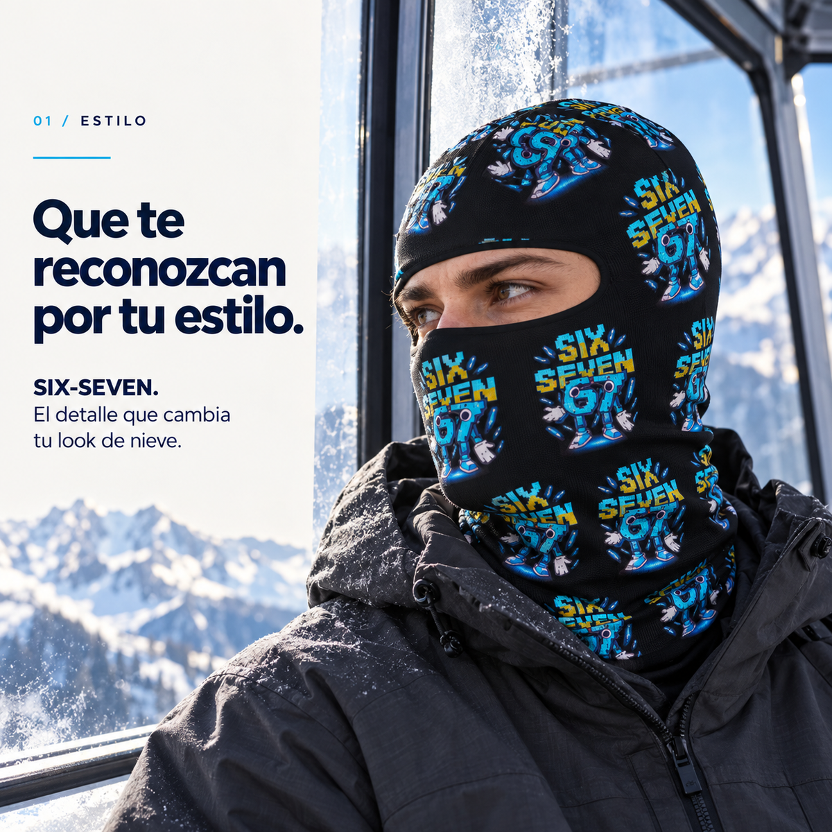 SIX-SEVEN: estilo en la nieve